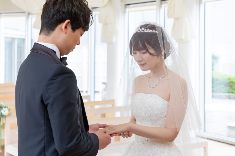 【結婚式風】指輪交換編