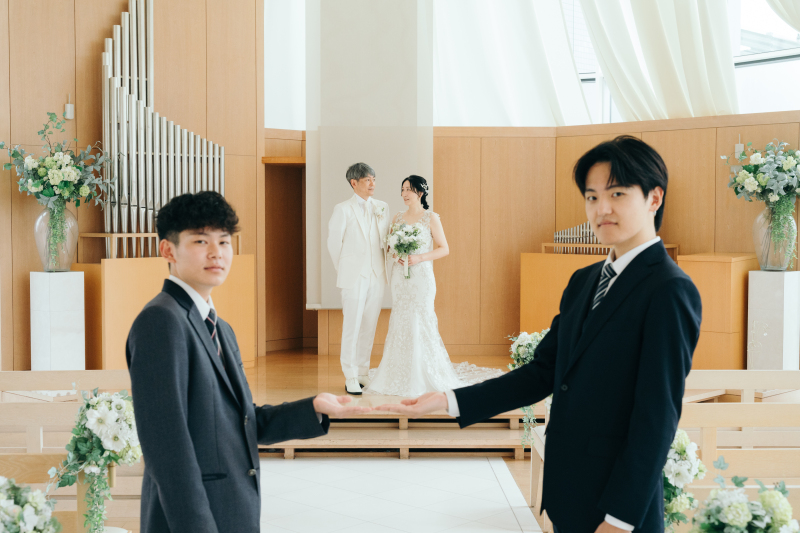 てのひらに・・・お二人♪