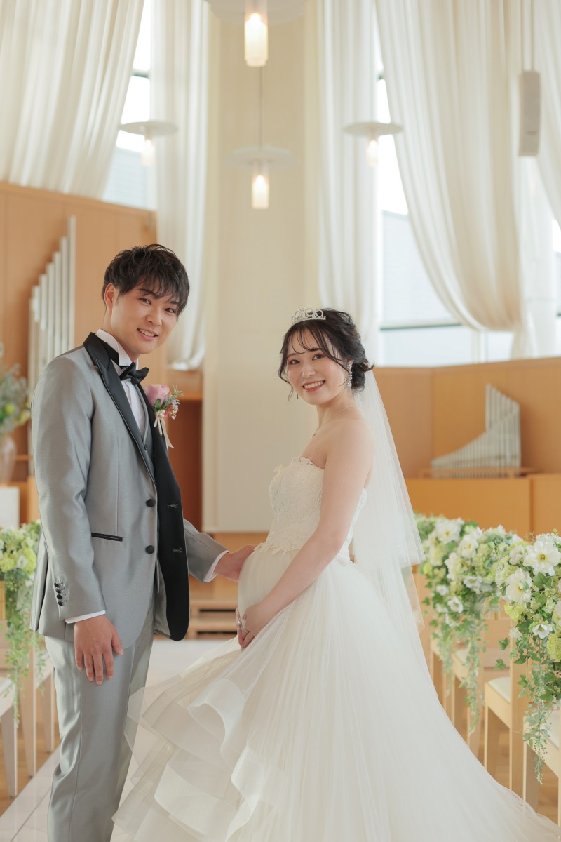 お腹が大きくなっているからこそ撮影できる1枚!