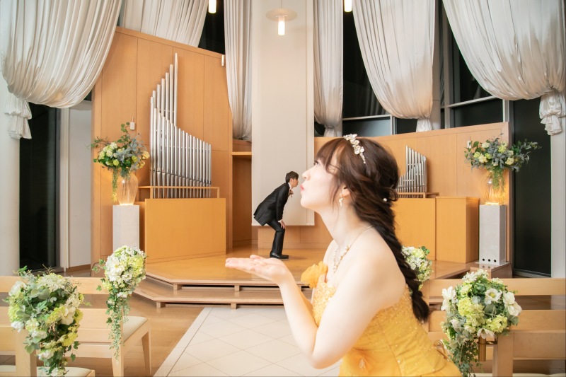 <番外編>ご新婦様の手の上にご新郎様が?!