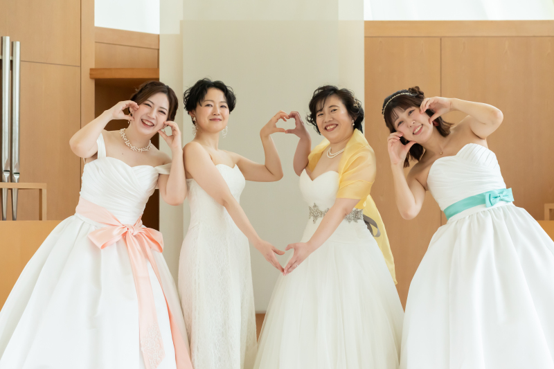 ハートを作って！