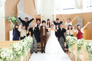 誓いの瞬間も、お祝いの笑顔も♡ フォトウェディング＆会食レポート