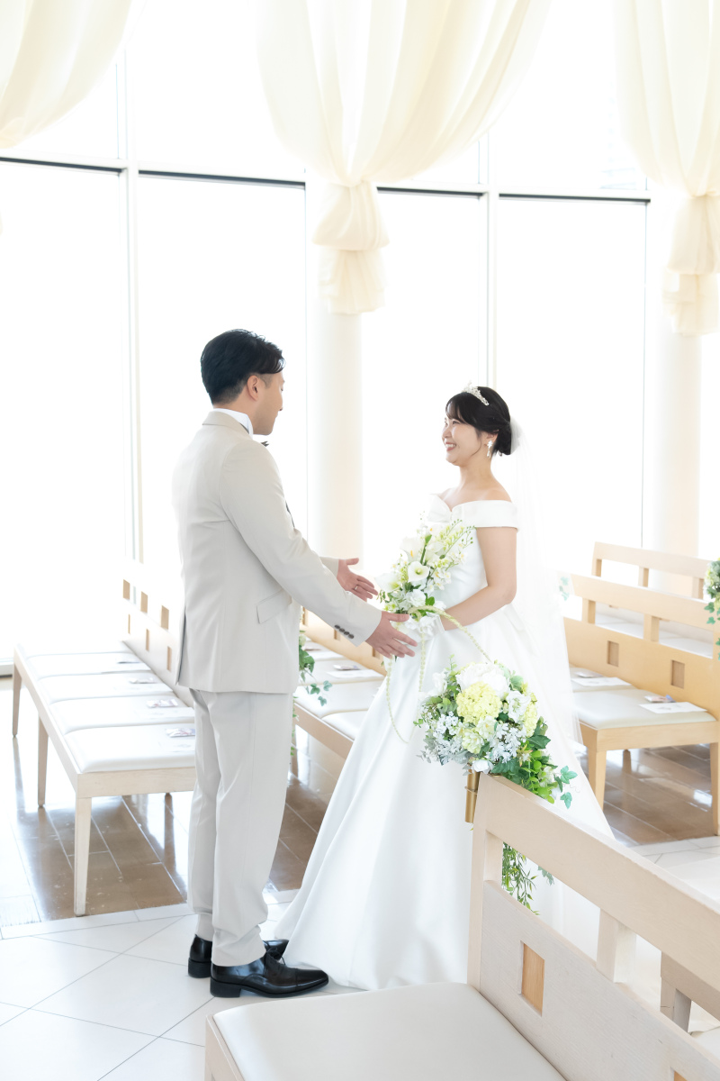 対面したお二人はニコニコに♡
