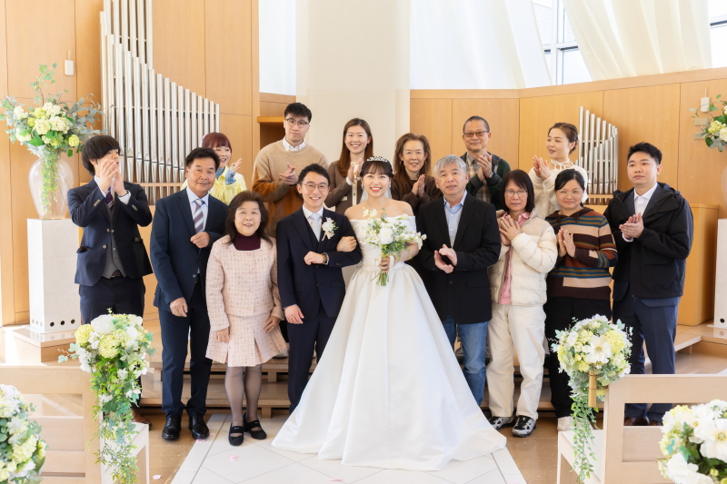 集合写真ではいチーズ!