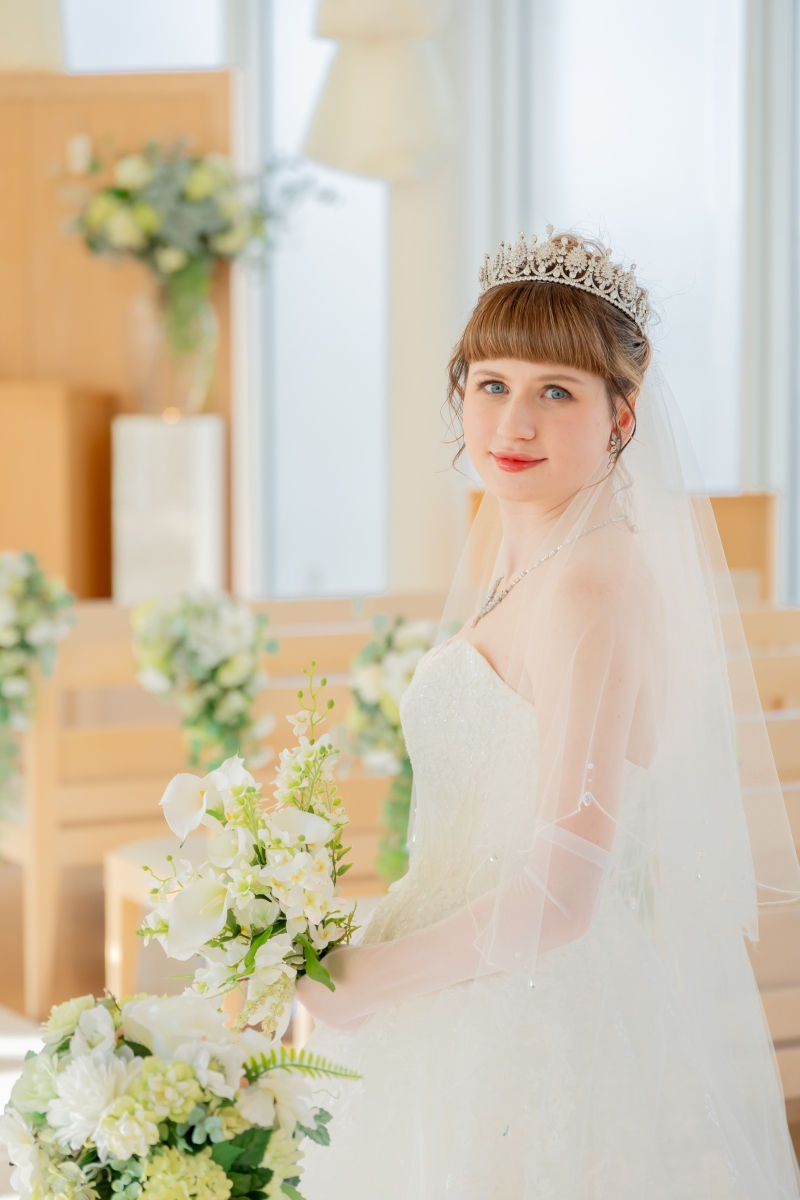 新婦様ソロショット!