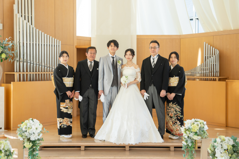 結びは全員での集合写真