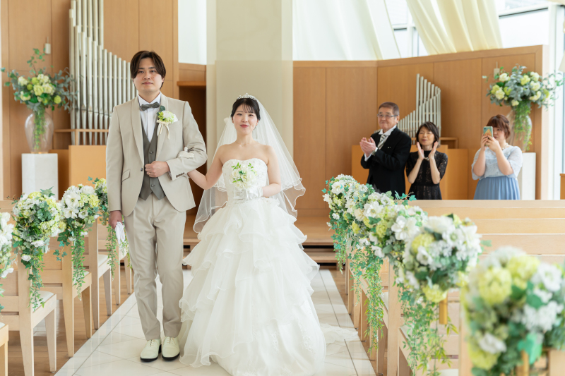 皆様に見守られながら・・♪