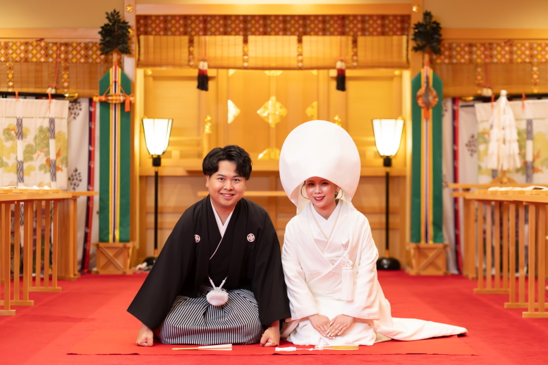 正座でのお辞儀ポーズ