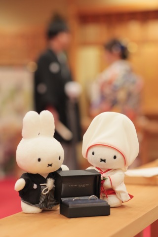 大好きなミッフィーと一緒にフォトウェディング！