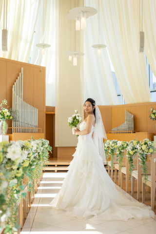 ソロフォトウェディング撮影♪