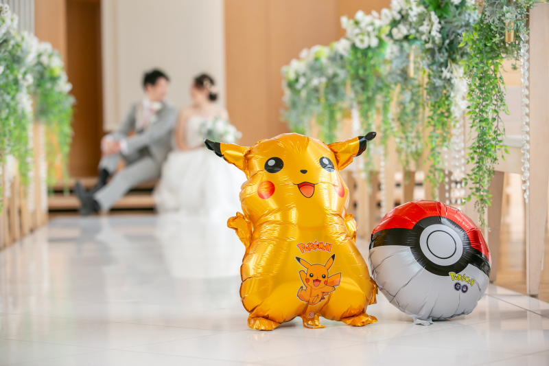 キャラクターと一緒にかわいらしい撮影を!!