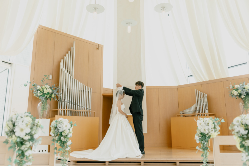 【ベールアップ】セレモニー