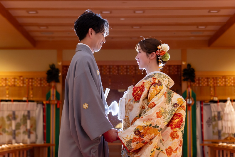 逆光での大人ショット