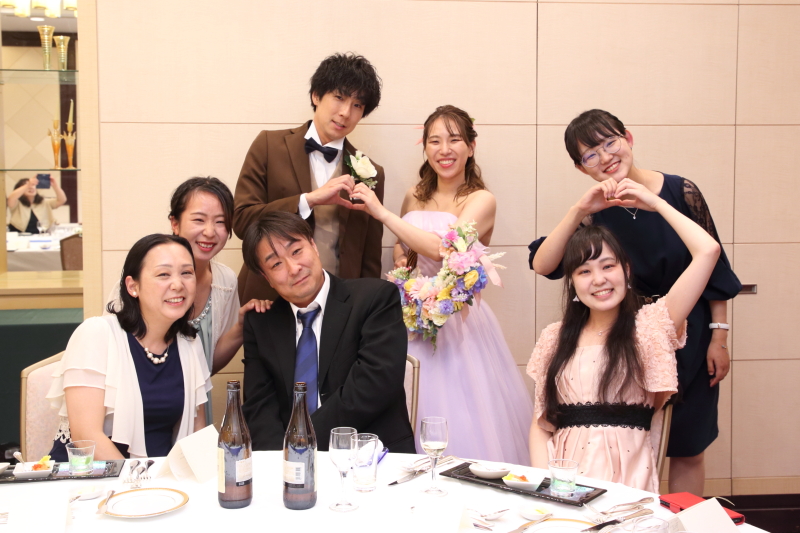 大切な家族と一緒に、幸せの瞬間を一枚に