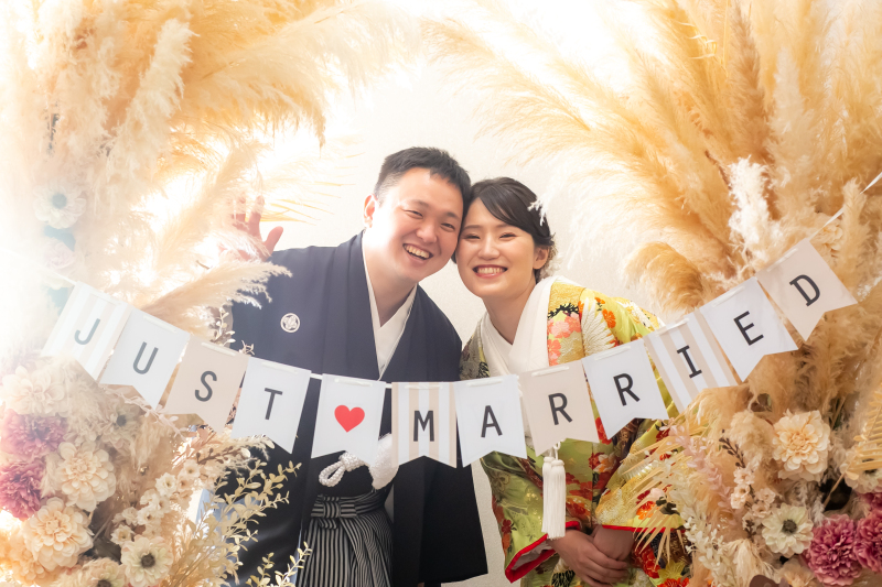 お持ち込みアイテムでお二人らしさをUP！