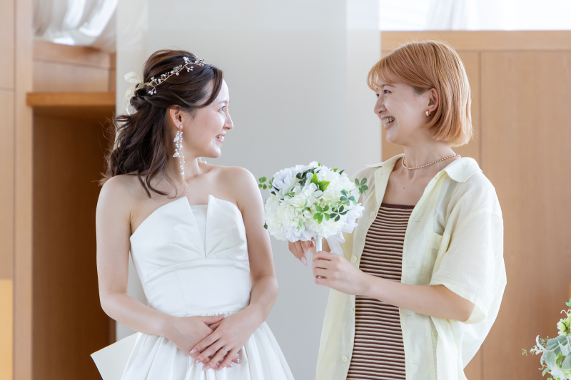 小さな結婚式　千葉店_家族・友人を撮影に呼べる