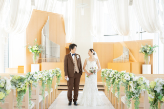 チャペルでの撮影