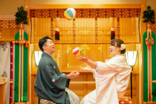 小さな結婚式　千葉店_神殿フォト　白無垢
