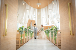 小さな結婚式　千葉店_チャペルフォト②