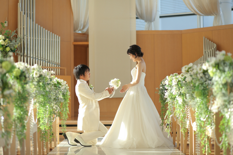 小さな結婚式 千葉店_結婚式場で撮影できる