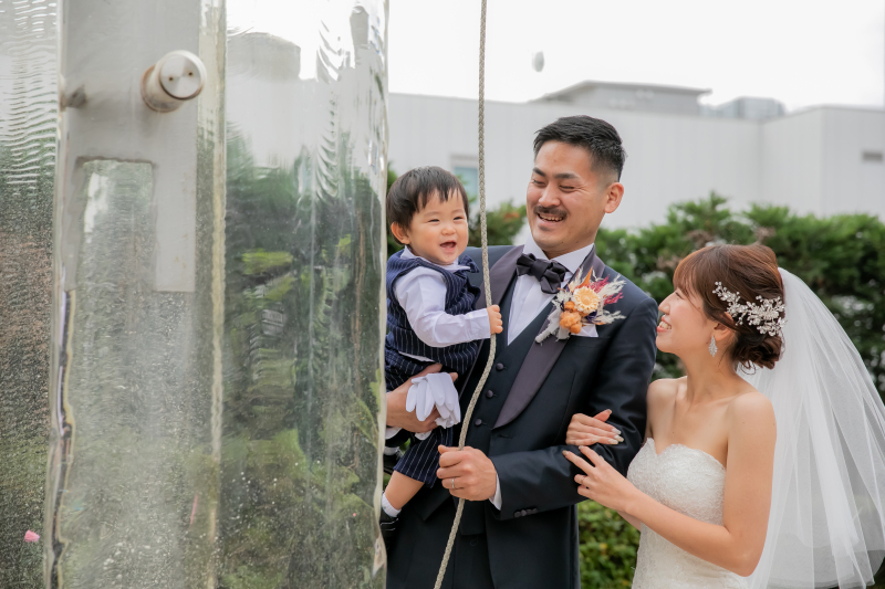 小さな結婚式　千葉店_ガーデンで撮影できる