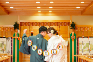 小さな結婚式　千葉店_神殿フォト　白無垢