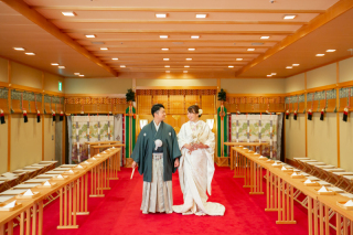 小さな結婚式　千葉店_神殿フォト　白無垢