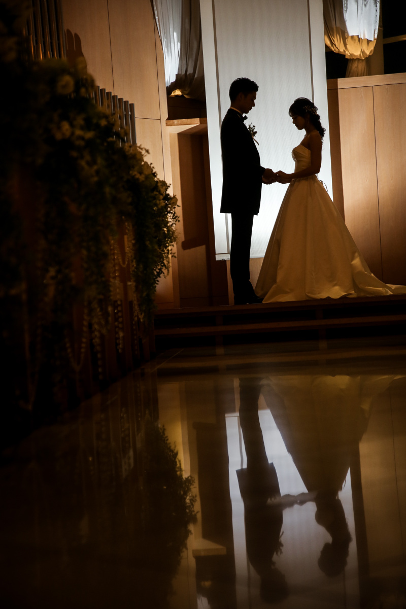 シルエット撮影でロマンチックなお写真撮影に☆