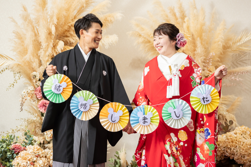 【洋装ウェディング＋会食】〔基本料金50％OFF〕6名様～可能！全カットデータ+12カットアルバム付き！