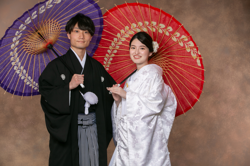 事前来館不要!当日来館のみ!98,000円で50カットデータ+衣装選び放題+スタジオ&神殿撮影!和装1点プラン♪