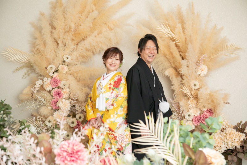 事前来館不要!当日来館のみ!98,000円で50カットデータ+衣装選び放題+スタジオ&神殿撮影!和装1点プラン♪