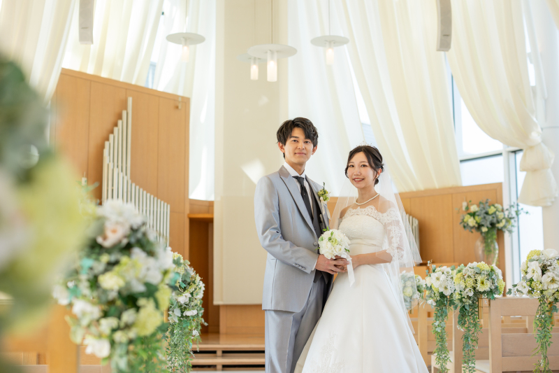★基本料金50％OFF★洋装１着_チャペルフォトプラン｜全50データ付☆69,000円&rarr;34,500円