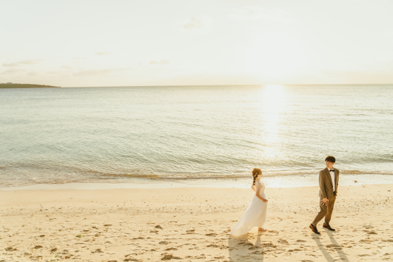 夕暮れのリゾートを満喫♪