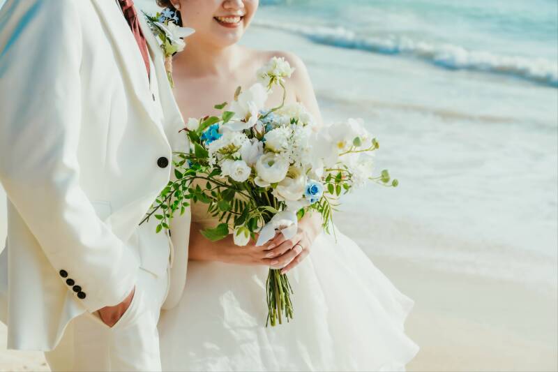 美しい自然、美しい景色、美しいおふたり