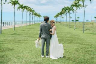 明るくて華やかなおふたりと