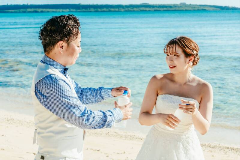 撮影の合間には