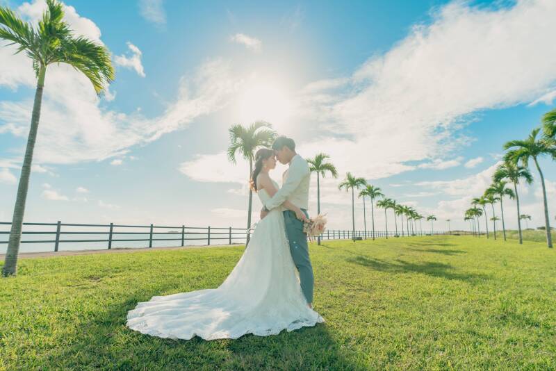 華やかなおふたり