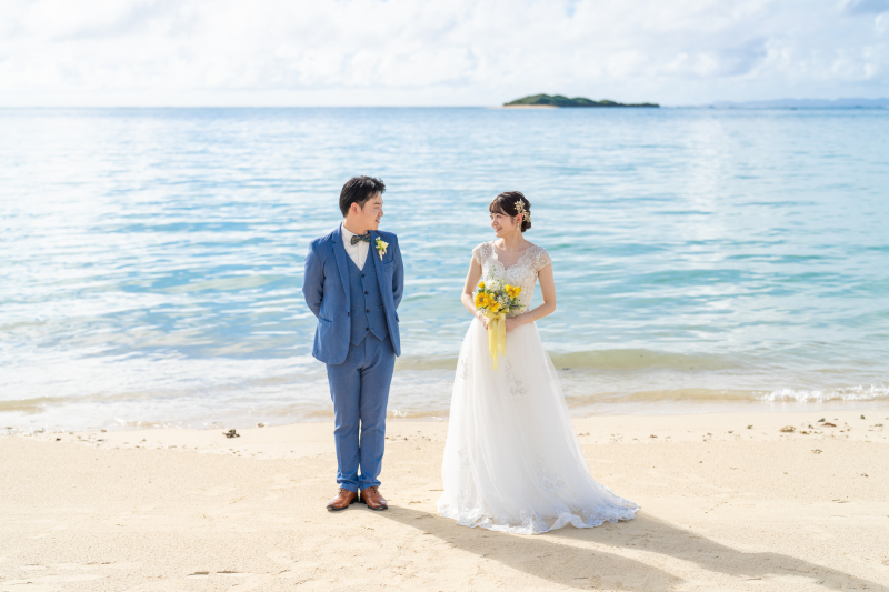 ビーチに到着！撮影スタート♪