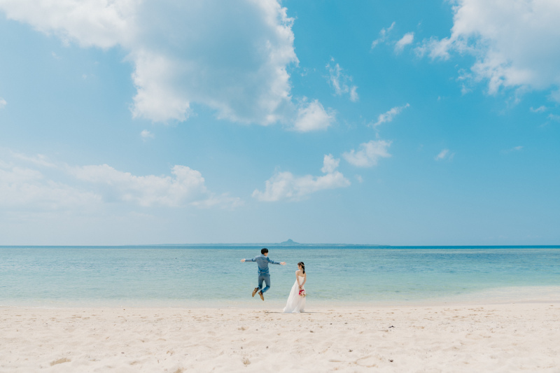 オールインクルーシブフォト&ムービーウェディング［E-lab］エラボ　〜完全指名フォト〜_海で撮影できる