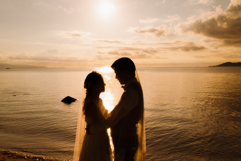 幻想的で美しい　これぞサンセットフォト