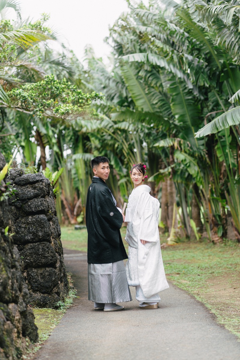 石垣島【和装+洋装】沖縄の美しいロケーションで贅沢に和装も洋装も撮っちゃおう!【2ロケーション 200カット ヘアチェンジ付き】