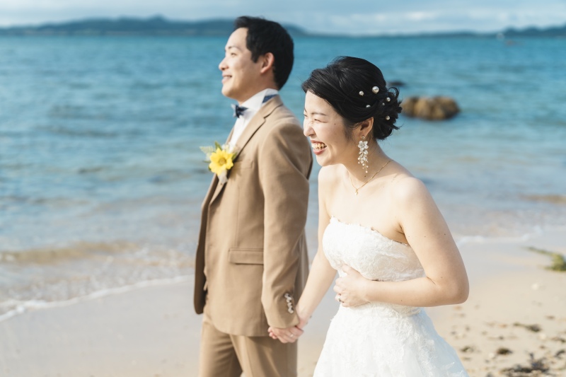 ✴︎石垣島プラン✴︎ ドレス2着目無料!【カメラマン指名OK!海の見えるチャペル&ビーチ撮影150カット+フォトムービー】