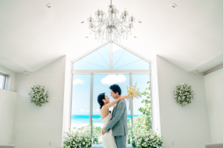 ✴︎石垣島プラン✴︎ ドレス2着目無料！【カメラマン指名OK！海の見えるチャペル&ビーチ撮影150カット＋フォトムービー】