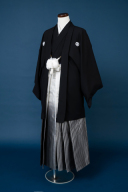 黒・紋付袴（ボカシ）