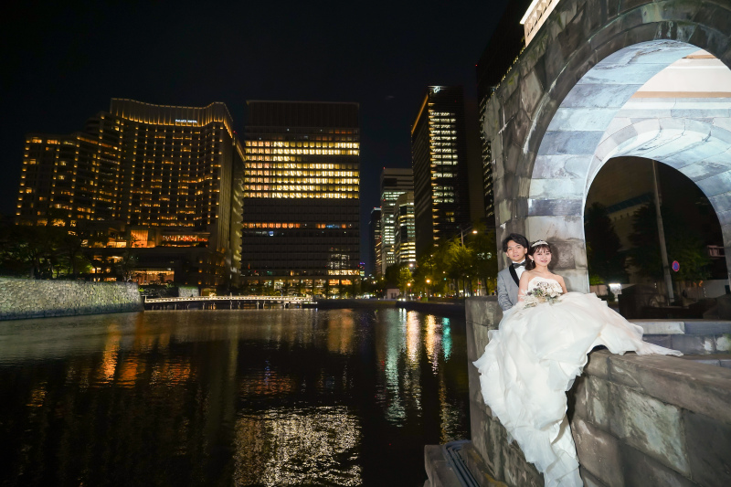 ロケーションならではの広い背景