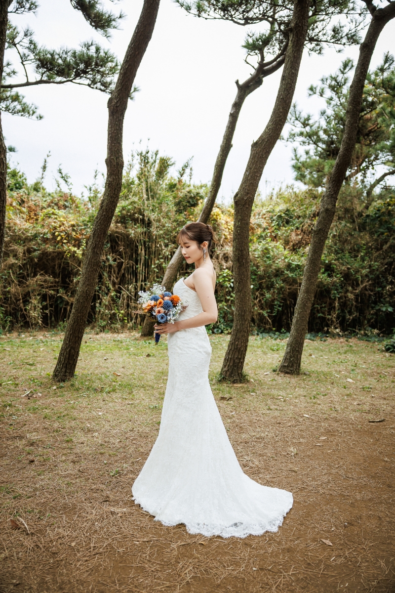 なんかドレスのトレーンがすごくきれい