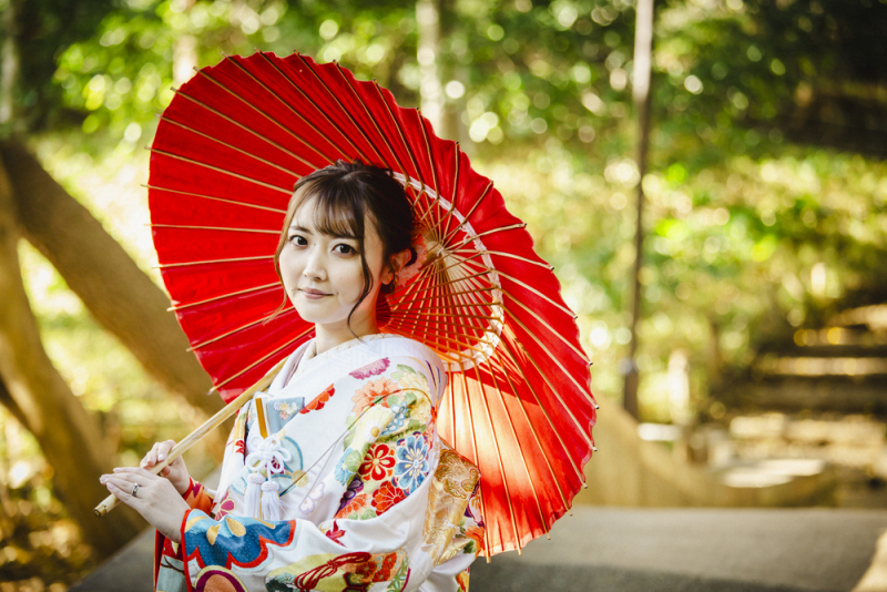 花嫁様ソロショット