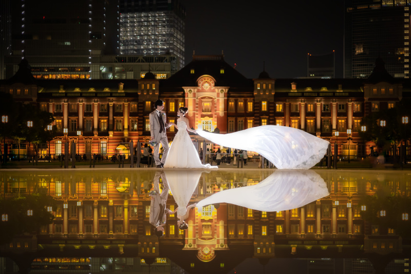 煌びやかなリフレクションカット