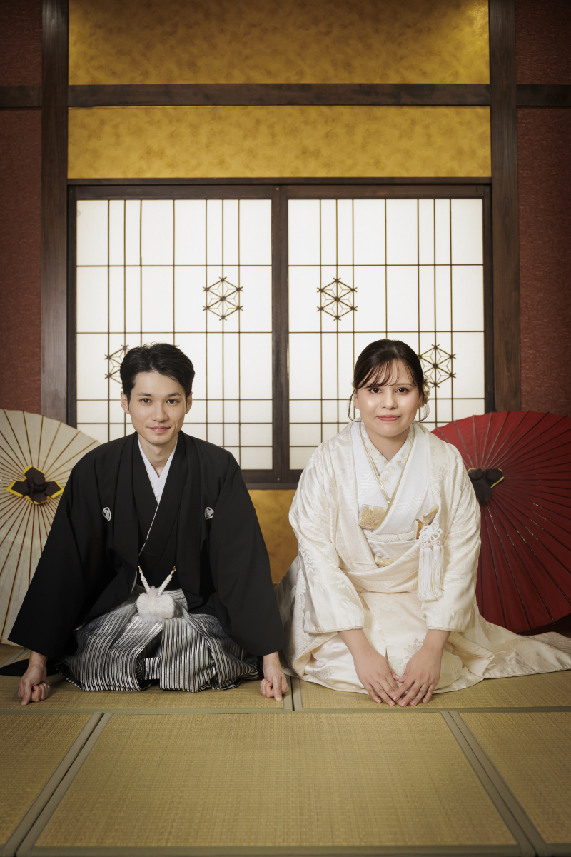 ご挨拶用にお辞儀カット。