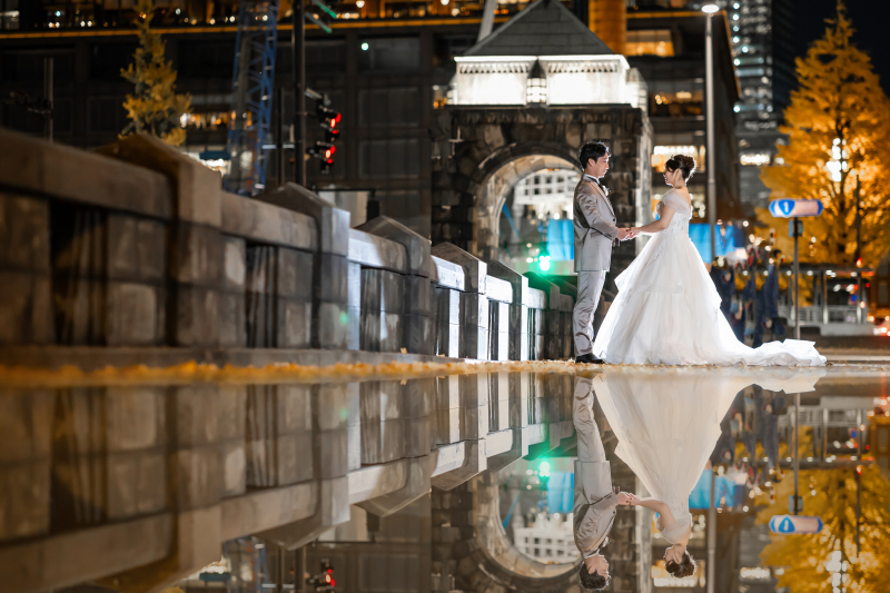 和装スタジオと夜のロケーションで満足プラン♪